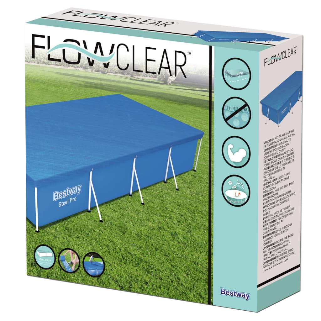 Bestway Kryt na bazén Flowclear 400 x 211 cm