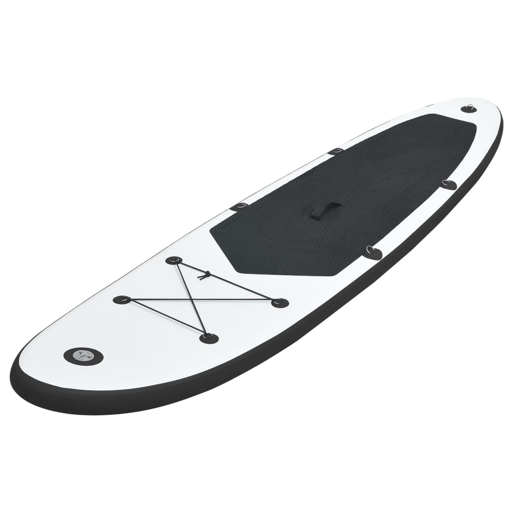 Nafukovací SUP paddleboard černo-bílý