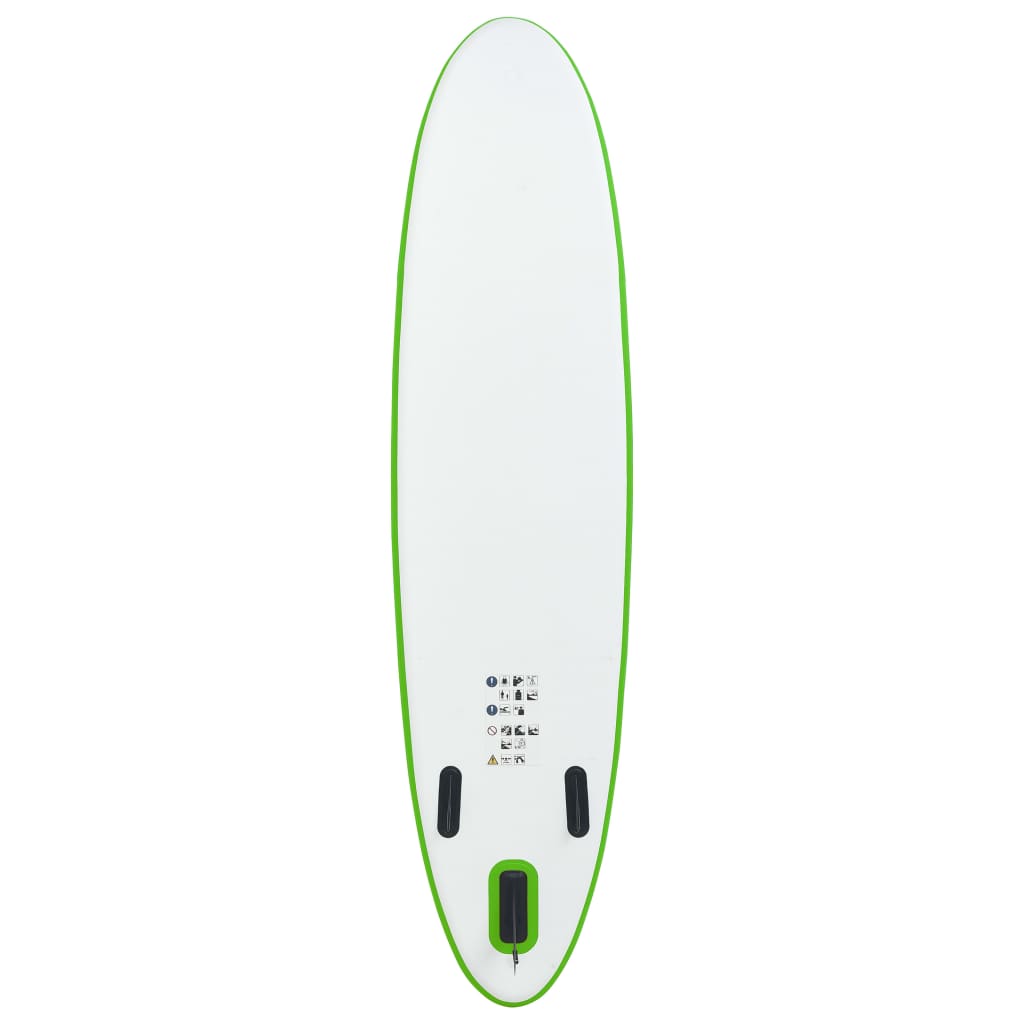 Nafukovací SUP paddleboard zeleno-bílý