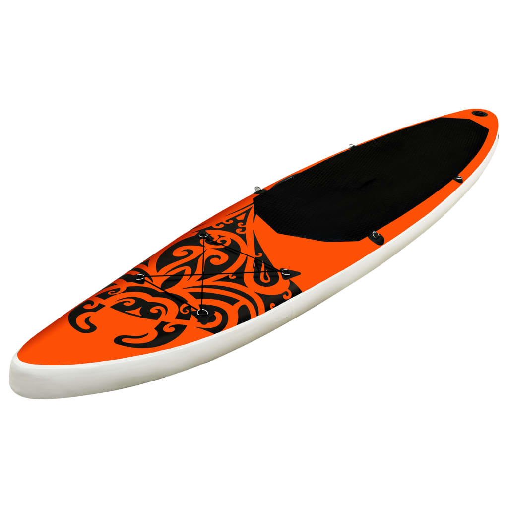 Nafukovací SUP paddleboard 366 x 76 x 15 cm oranžový