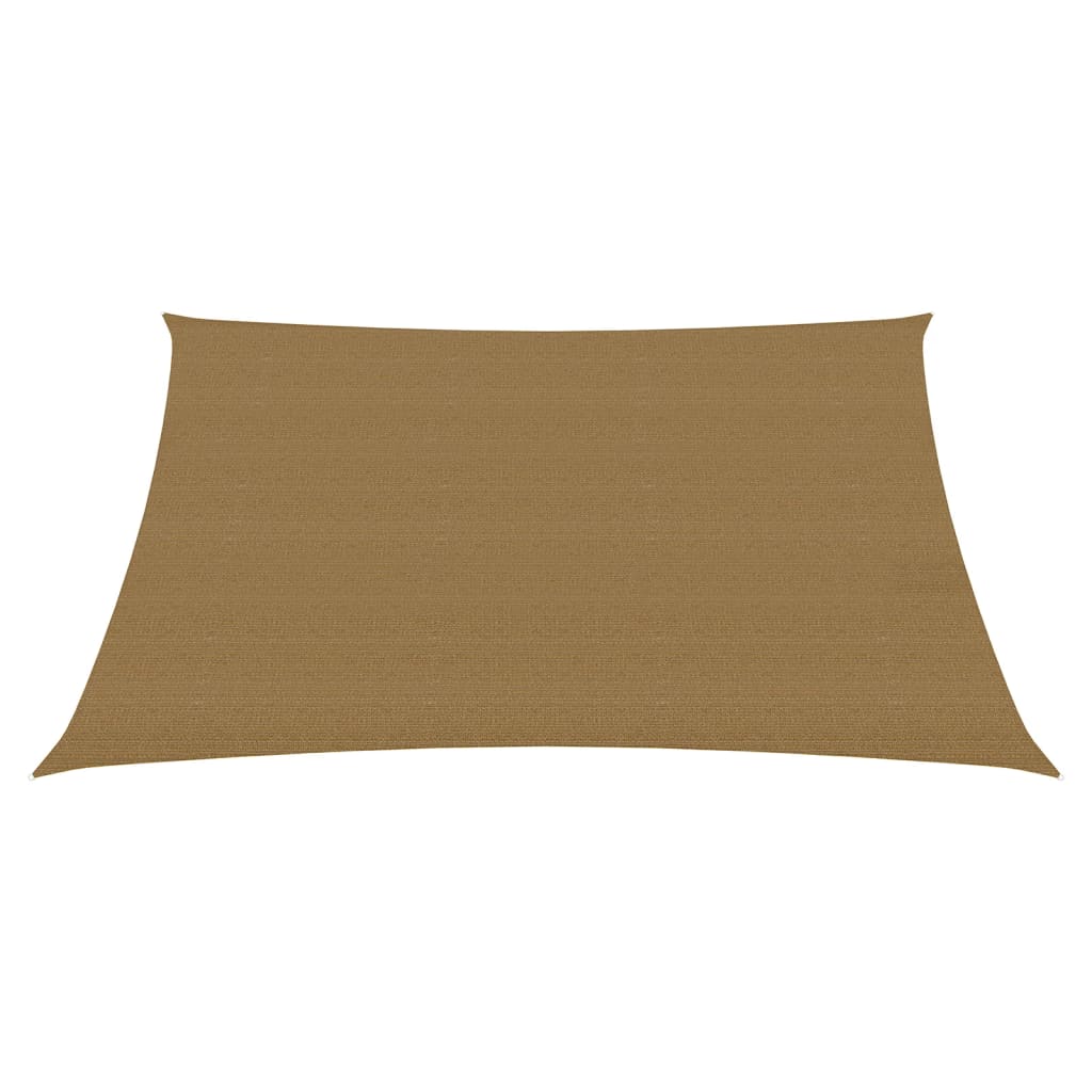 Stínící plachta 160 g/m² taupe 3/4 x 2 m HDPE