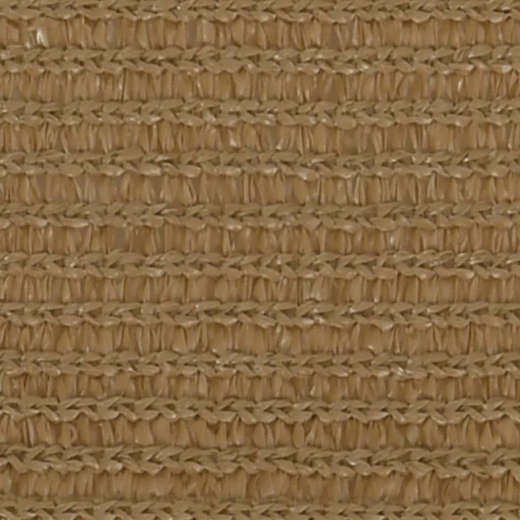 Stínící plachta 160 g/m² taupe 3/4 x 2 m HDPE