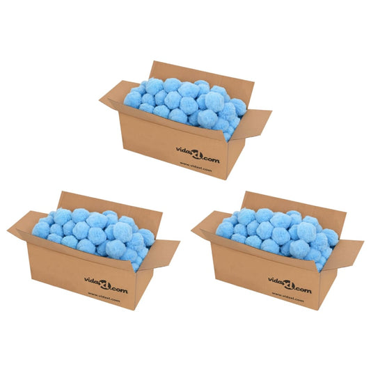Filtrační kuličky do bazénu modré 2 100 g polyethylen