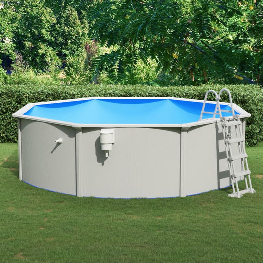 Bazén s bezpečnostním žebříkem 460 x 120 cm