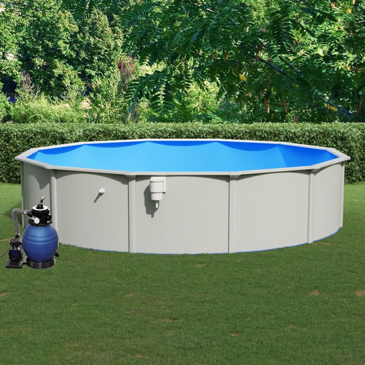 Bazén s pískovým filtračním čerpadlem 550 x 120 cm